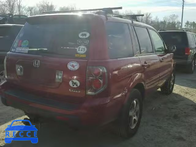 2006 HONDA PILOT EX 5FNYF18606B007377 зображення 3