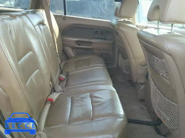 2006 HONDA PILOT EX 5FNYF18606B007377 зображення 5