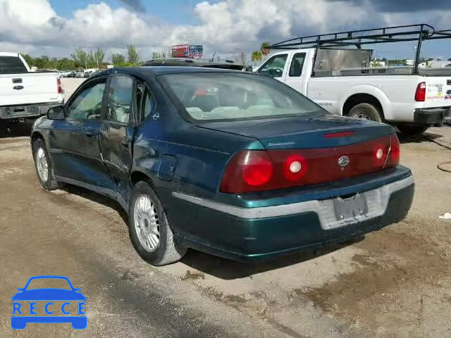 2001 CHEVROLET IMPALA 2G1WF55E819251441 зображення 2