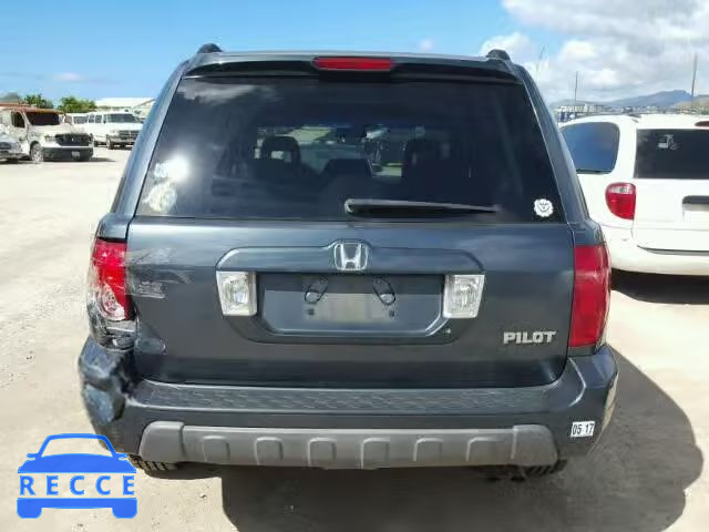 2005 HONDA PILOT EXL 5FNYF18525B039740 image 9