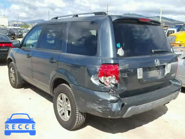 2005 HONDA PILOT EXL 5FNYF18525B039740 Bild 2