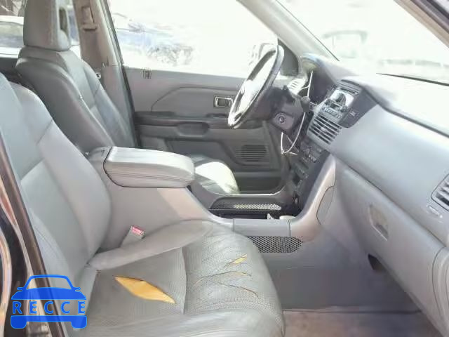 2005 HONDA PILOT EXL 5FNYF18525B039740 image 4