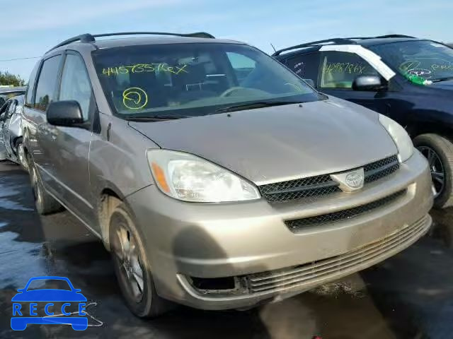 2004 TOYOTA SIENNA LE 5TDBA23C04S012949 зображення 0