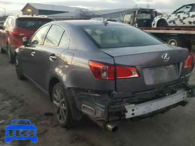 2013 LEXUS IS250 AWD JTHCF5C25D5063883 image 2