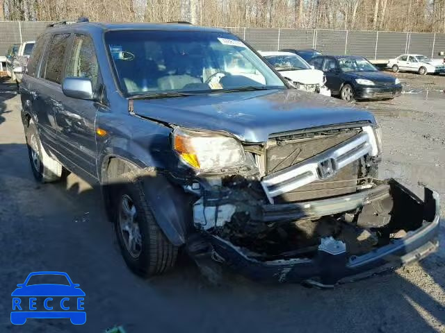 2007 HONDA PILOT EXL 5FNYF28787B025612 зображення 0