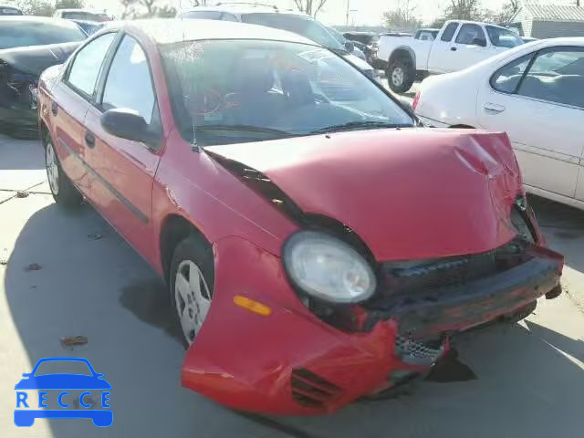 2003 DODGE NEON SE 1B3ES26C33D170039 Bild 0