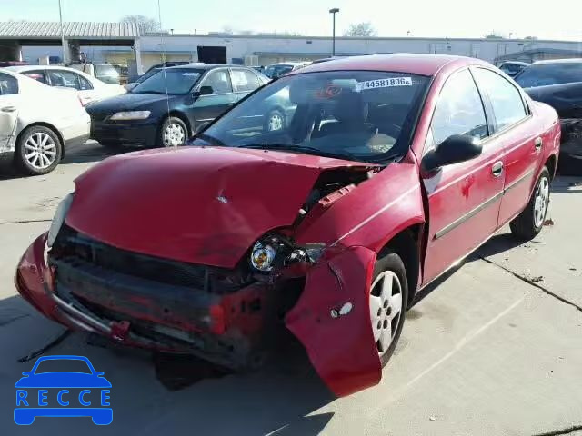 2003 DODGE NEON SE 1B3ES26C33D170039 зображення 1