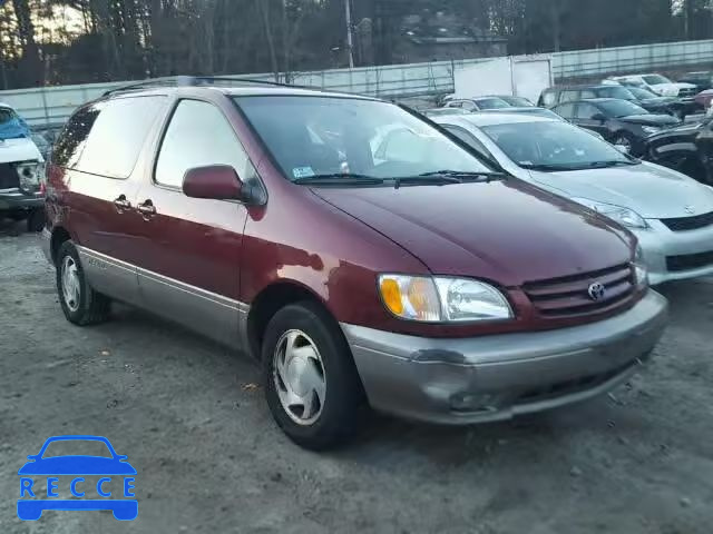 2002 TOYOTA SIENNA LE/ 4T3ZF13C92U417066 зображення 0