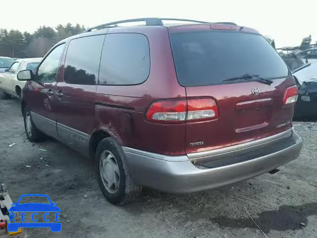 2002 TOYOTA SIENNA LE/ 4T3ZF13C92U417066 Bild 2