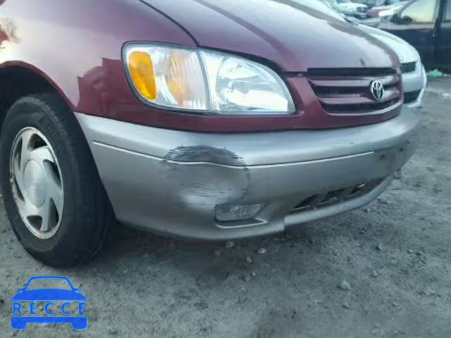 2002 TOYOTA SIENNA LE/ 4T3ZF13C92U417066 Bild 8