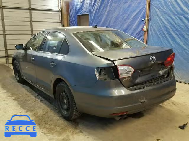 2014 VOLKSWAGEN JETTA SE 3VWD17AJ2EM243602 image 2