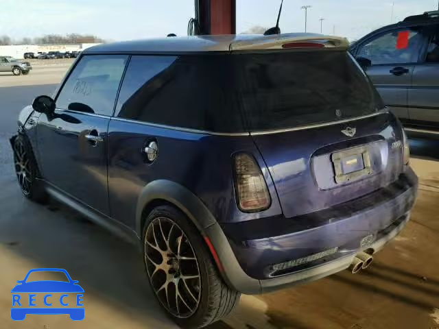 2005 MINI COOPER S WMWRE33405TD95182 image 2