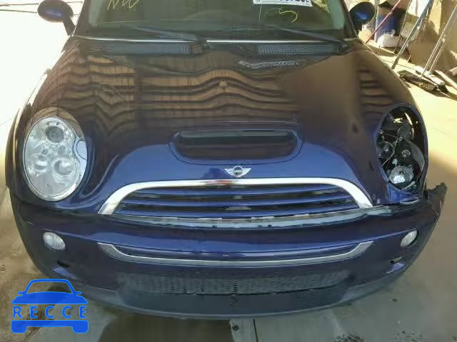 2005 MINI COOPER S WMWRE33405TD95182 image 8