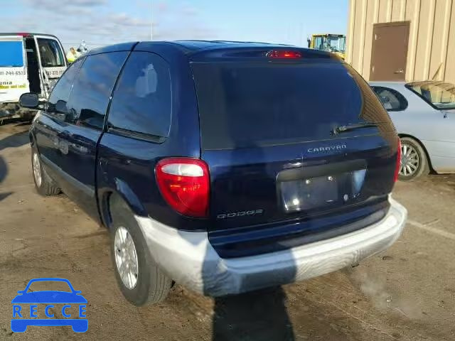 2006 DODGE CARAVAN SE 1D4GP25B46B503644 image 2