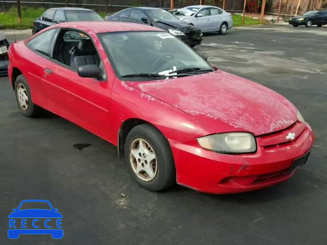 2003 CHEVROLET CAVALIER 1G1JC12F937213293 зображення 0