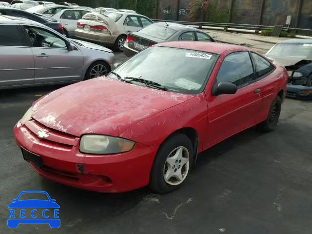 2003 CHEVROLET CAVALIER 1G1JC12F937213293 зображення 1