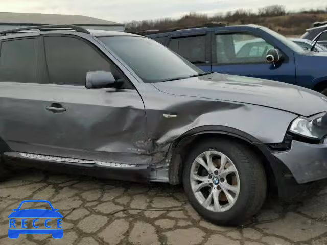 2009 BMW X3 XDRIVE3 WBXPC93419WJ25420 image 9