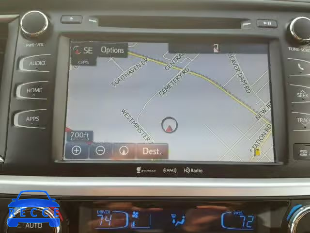 2016 TOYOTA HIGHLANDER 5TDJKRFH8GS238766 зображення 9