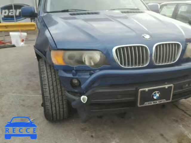2001 BMW X5 4.4I WBAFB33501LH10304 image 9