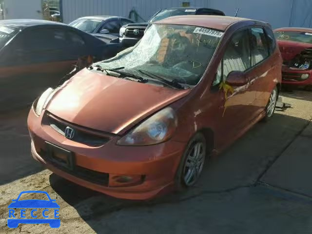 2008 HONDA FIT SPORT JHMGD38698S028536 image 1