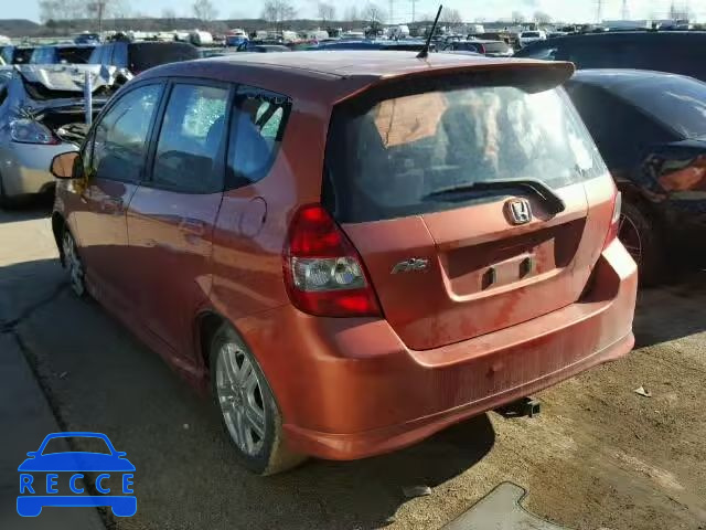 2008 HONDA FIT SPORT JHMGD38698S028536 image 2