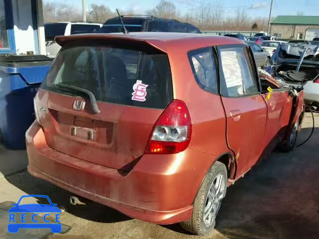 2008 HONDA FIT SPORT JHMGD38698S028536 image 3