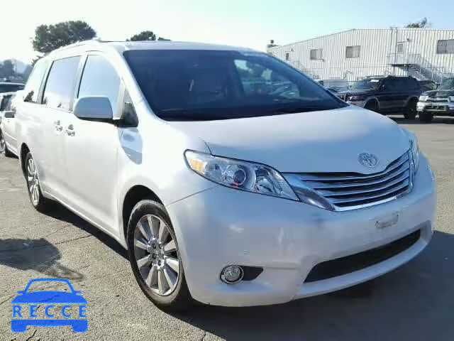 2011 TOYOTA SIENNA XLE 5TDDK3DC5BS008418 image 0