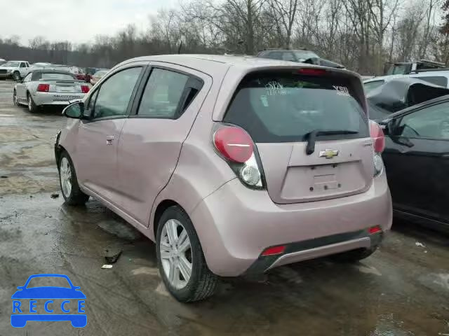 2013 CHEVROLET SPARK LS KL8CB6S9XDC553323 зображення 2