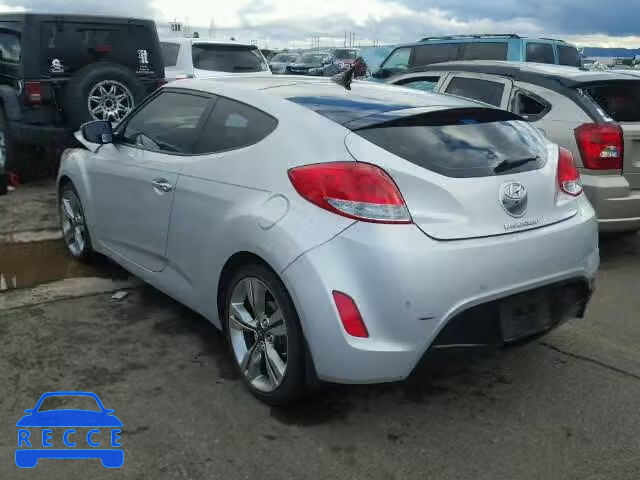 2013 HYUNDAI VELOSTER KMHTC6AD1DU158480 image 2