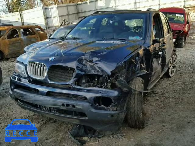 2005 BMW X5 4.4I 5UXFB53565LV17879 зображення 1