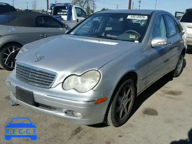 2004 MERCEDES-BENZ C240 WDBRF61J84F451632 image 1