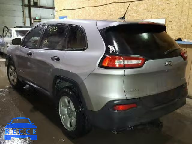 2014 JEEP CHEROKEE S 1C4PJMABXEW215232 image 2
