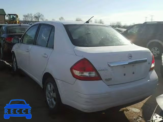 2007 NISSAN VERSA S/SL 3N1BC11E47L444854 image 2