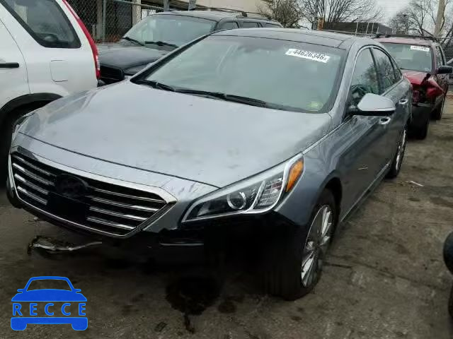 2015 HYUNDAI SONATA SPO 5NPE34AF4FH227369 image 1