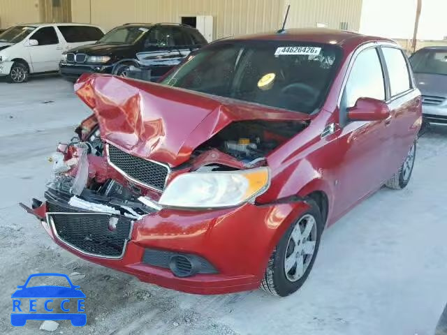 2009 CHEVROLET AVEO LS/LT KL1TD66E99B302743 image 1