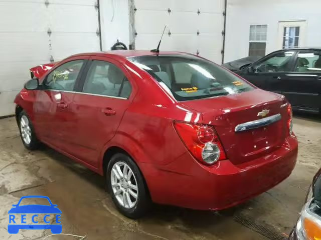 2012 CHEVROLET SONIC LT 1G1JC5SH2C4149222 image 2