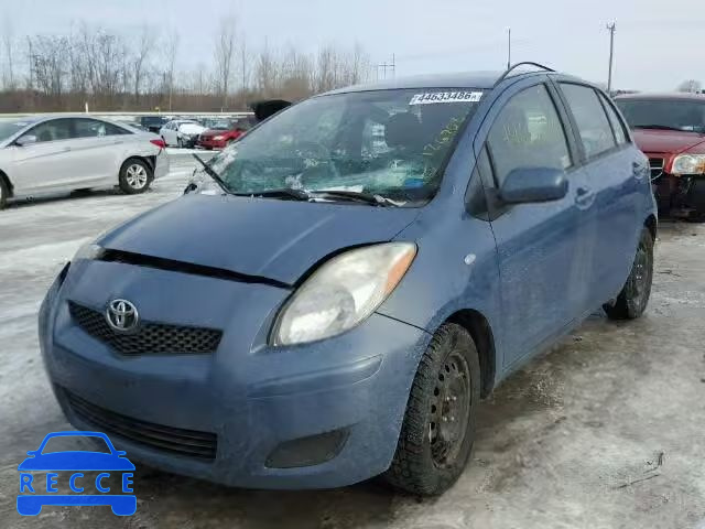 2009 TOYOTA YARIS JTDKT903195252094 image 1