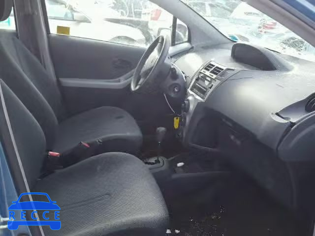 2009 TOYOTA YARIS JTDKT903195252094 image 4