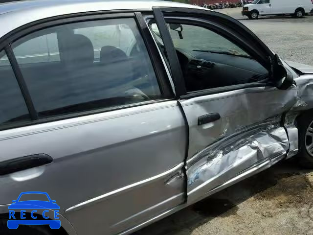 2001 HONDA CIVIC LX 2HGES16541H597791 image 9