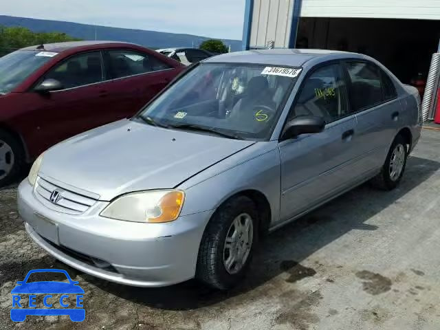 2001 HONDA CIVIC LX 2HGES16541H597791 image 1