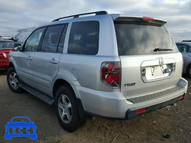 2007 HONDA PILOT EXL 5FNYF287X7B005541 image 2
