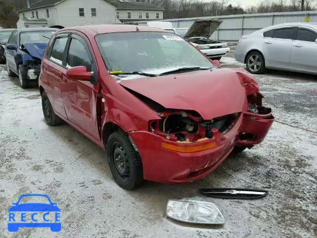 2008 CHEVROLET AVEO/LS KL1TD666X8B116720 image 0