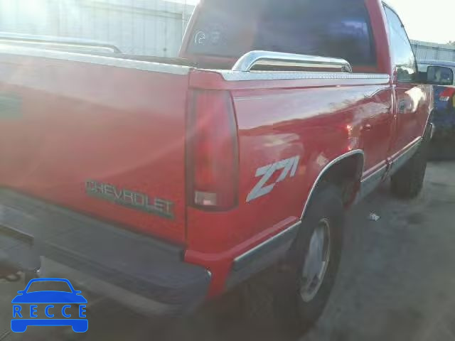 1998 CHEVROLET K1500 1GCEK14R8WZ277210 зображення 9