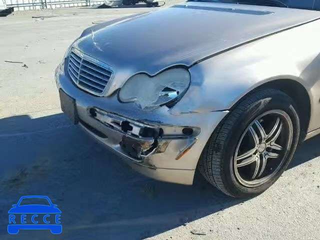 2004 MERCEDES-BENZ C240 WDBRF61J14A637719 зображення 9