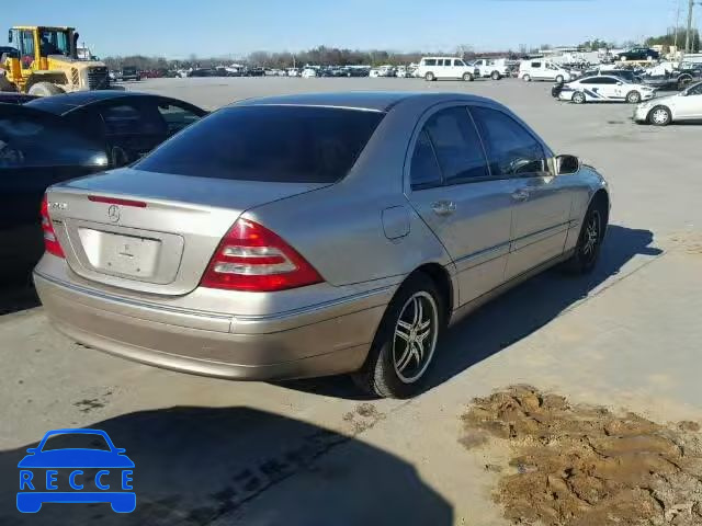 2004 MERCEDES-BENZ C240 WDBRF61J14A637719 зображення 3