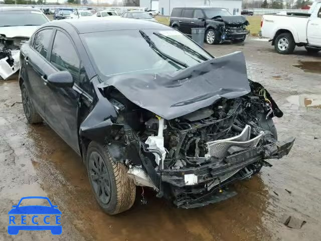 2013 KIA RIO LX KNADM4A39D6308516 зображення 0