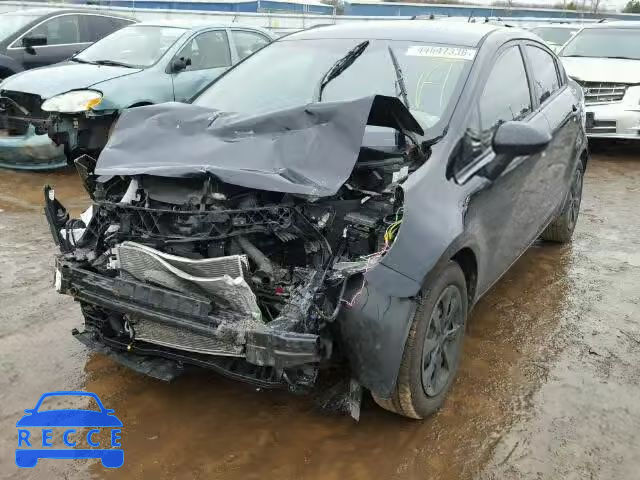 2013 KIA RIO LX KNADM4A39D6308516 зображення 1