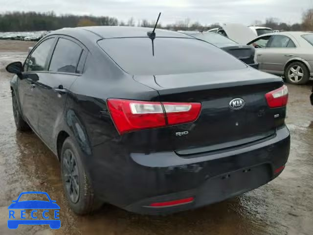 2013 KIA RIO LX KNADM4A39D6308516 зображення 2