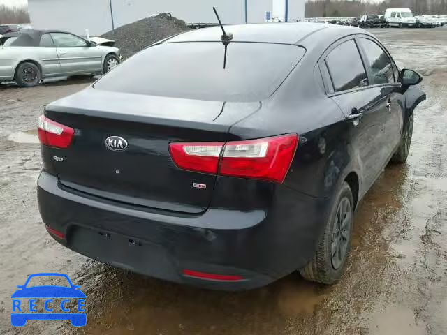 2013 KIA RIO LX KNADM4A39D6308516 зображення 3