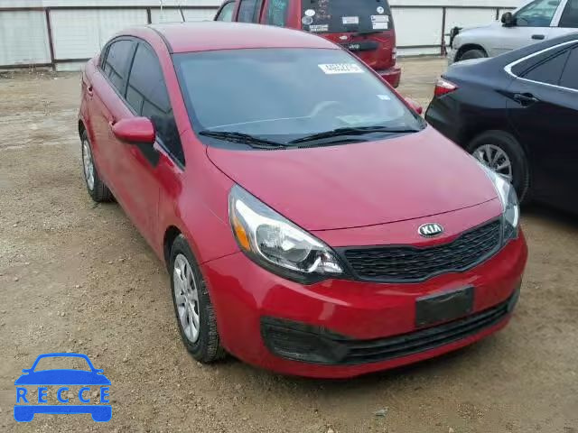 2014 KIA RIO LX KNADM4A30E6406058 image 0